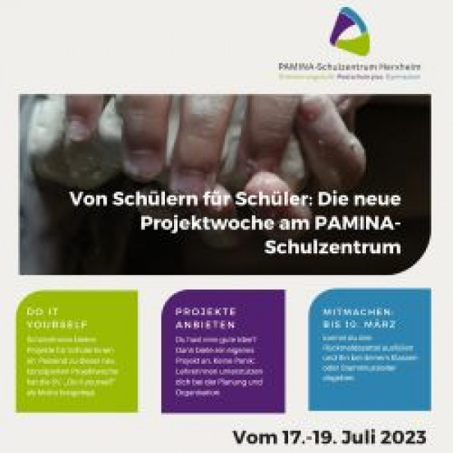 Projekttage am PAMINA-Schulzentrum