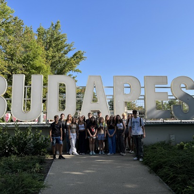 Mit Erasmus plus nach Budapest